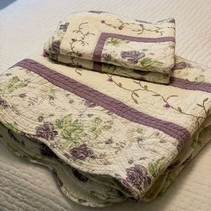 Farmhouse/Country 3 Piece Bed Set